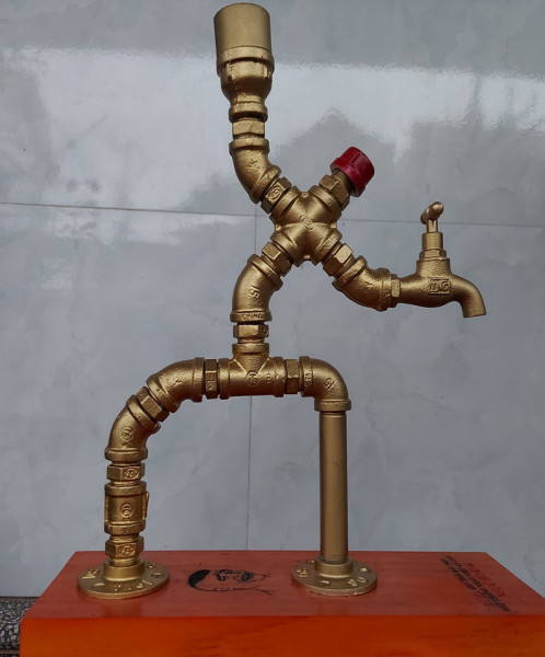 Set cafe nghệ thuật cơ khí ALD 14
